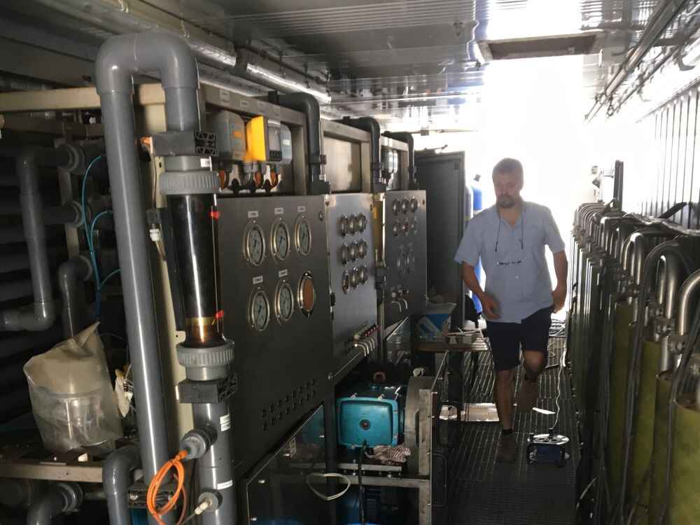 Osmosi diretta percolato per riuso permeato