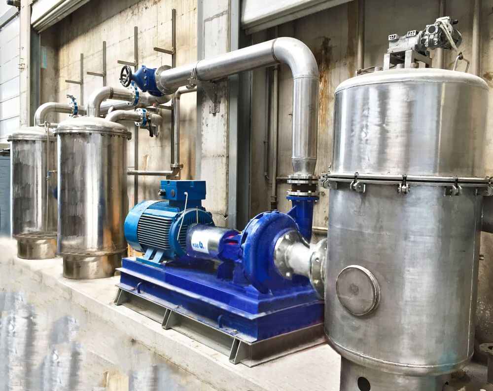 Piattaforma trattamento rifiuti liquidi