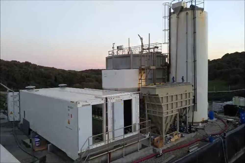 Trattamento percolato di discarica RSU